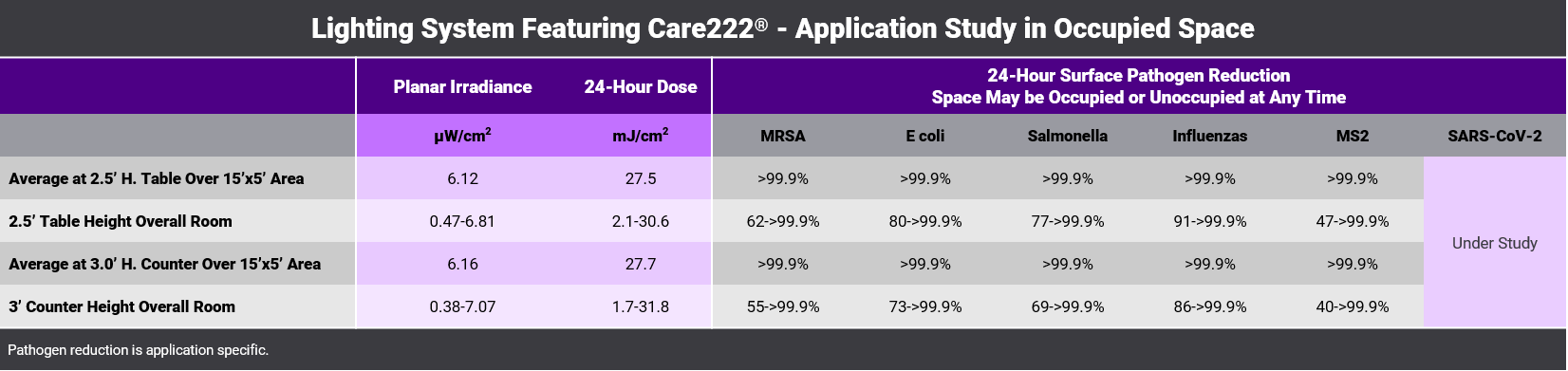 Care222-ApplicationStudy-Table
