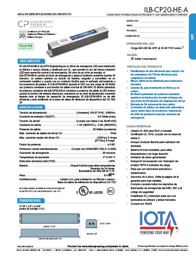 IOTA-ILB-CP20-HE-A-Specification-Sheet-400x527